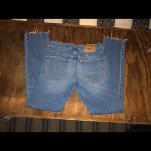 Hollister Light wash Distressed men’s skinny jeans